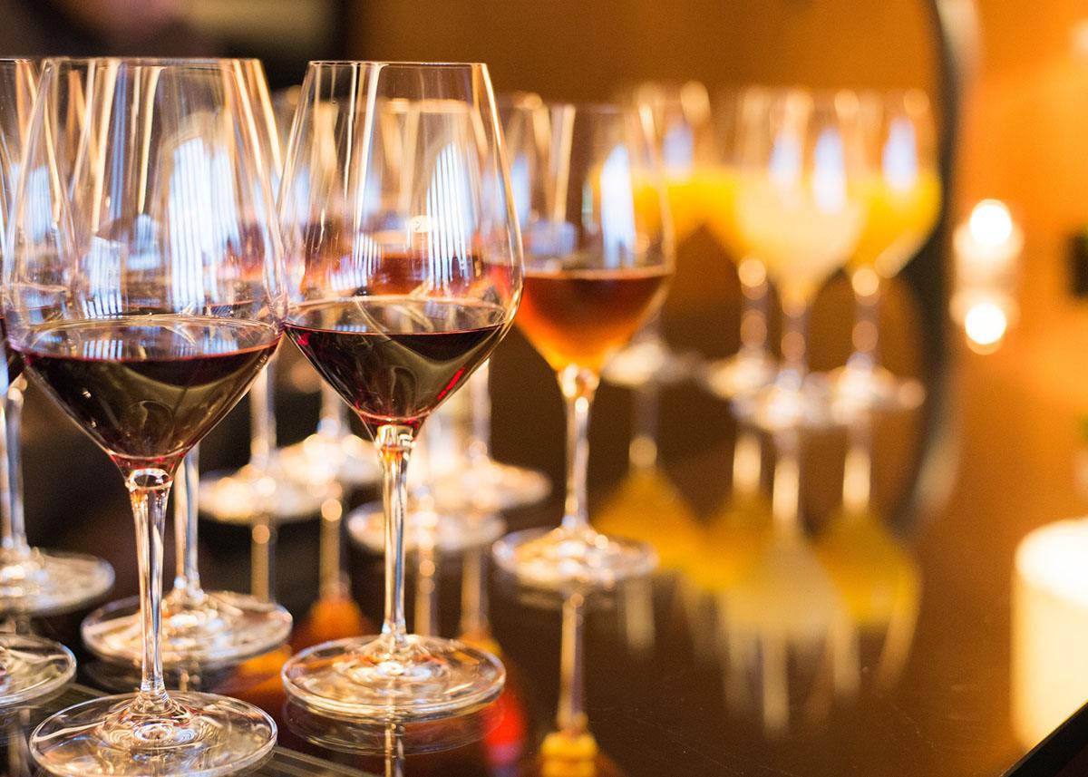 夜はワインでちょい飲みもOK